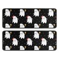 thumbnail image 1 of Kitchen Rugs Sets Of 2,Halloween Cute Ghosts Pattern Anti Fatigue Kitchen Mat Rugs Non Slip Washable,Decorative Kitchen Floor Mats for Kitchen,Sink,Laundry,17"x47"+17"x47", 1 of 5