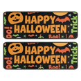 thumbnail image 1 of Kitchen Rugs Sets Of 2,Halloween Festive Text Pattern Anti Fatigue Kitchen Mat Rugs Non Slip Washable,Decorative Kitchen Floor Mats for Kitchen,Sink,Laundry,17"x47"+17"x47", 1 of 5