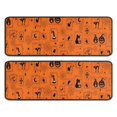thumbnail image 1 of Kitchen Rugs Sets Of 2,Halloween Framed Icons Pattern Anti Fatigue Kitchen Mat Rugs Non Slip Washable,Decorative Kitchen Floor Mats for Kitchen,Sink,Laundry,17"x47"+17"x47", 1 of 5
