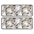 thumbnail image 1 of Kitchen Rugs Sets Of 2,Halloween Ghosts and Witchy Elements Anti Fatigue Kitchen Mat Rugs Non Slip Washable,Decorative Kitchen Floor Mats for Kitchen,Sink,Laundry,17"x47"+17"x47", 1 of 5
