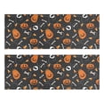 thumbnail image 1 of Kitchen Rugs Sets Of 2,Halloween Pumpkin Skull Pattern Anti Fatigue Kitchen Mat Rugs Non Slip Washable,Decorative Kitchen Floor Mats for Kitchen,Sink,Laundry,17"X47", 1 of 5