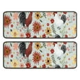 thumbnail image 1 of Kitchen Rugs Sets Of 2,Light Blue Chicken Flower Pattern Anti Fatigue Kitchen Mat Rugs Non Slip Washable,Decorative Kitchen Floor Mats for Kitchen,Sink,Laundry,17"x47"+17"x47", 1 of 5