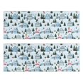 thumbnail image 1 of Kitchen Rugs Sets Of 2,Light Blue Christmas House and Tree Pattern Anti Fatigue Kitchen Mat Rugs Non Slip Washable,Decorative Kitchen Floor Mats for Kitchen,Sink,Laundry,17"X47", 1 of 5