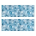 thumbnail image 1 of Kitchen Rugs Sets Of 2,Light Blue Christmas Snowflake Pattern Anti Fatigue Kitchen Mat Rugs Non Slip Washable,Decorative Kitchen Floor Mats for Kitchen,Sink,Laundry,17"X47", 1 of 5