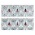 thumbnail image 1 of Kitchen Rugs Sets Of 2,Light Blue Christmas Tree Pattern Anti Fatigue Kitchen Mat Rugs Non Slip Washable,Decorative Kitchen Floor Mats for Kitchen,Sink,Laundry,17"X47", 1 of 5