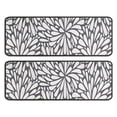 thumbnail image 1 of Kitchen Rugs Sets Of 2,Light Dark Floral Burst Pattern Anti Fatigue Kitchen Mat Rugs Non Slip Washable,Decorative Kitchen Floor Mats for Kitchen,Sink,Laundry,17"x47"+17"x47", 1 of 5