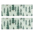 thumbnail image 1 of Kitchen Rugs Sets Of 2,Light Green Christmas Tree and Snow Pattern Anti Fatigue Kitchen Mat Rugs Non Slip Washable,Decorative Kitchen Floor Mats for Kitchen,Sink,Laundry,17"X47", 1 of 5