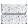 thumbnail image 1 of Kitchen Rugs Sets Of 2,Mermaid Princess Sea Pattern Anti Fatigue Kitchen Mat Rugs Non Slip Washable,Decorative Kitchen Floor Mats for Kitchen,Sink,Laundry,17"x47"+17"x47", 1 of 5