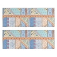 thumbnail image 1 of Kitchen Rugs Sets Of 2,Multicolor Ethnic Striped Pattern Anti Fatigue Kitchen Mat Rugs Non Slip Washable,Decorative Kitchen Floor Mats for Kitchen,Sink,Laundry,17"X47", 1 of 5