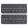 thumbnail image 1 of Kitchen Rugs Sets Of 2,Multicolor Triangular and Diamond Shaped Geometric Boho Anti Fatigue Kitchen Mat Rugs Non Slip Washable,Decorative Kitchen Floor Mats for Kitchen,Sink,Laundry,17"x47"+17"x47", 1 of 5
