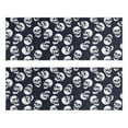 thumbnail image 1 of Kitchen Rugs Sets Of 2,Navy Skull Pattern Anti Fatigue Kitchen Mat Rugs Non Slip Washable,Decorative Kitchen Floor Mats for Kitchen,Sink,Laundry,17"X47", 1 of 5