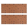 thumbnail image 1 of Kitchen Rugs Sets Of 2,Orange Occult Pattern Anti Fatigue Kitchen Mat Rugs Non Slip Washable,Decorative Kitchen Floor Mats for Kitchen,Sink,Laundry,17"X47", 1 of 5