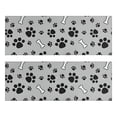 thumbnail image 1 of Kitchen Rugs Sets Of 2,Paw Prints and Bones Anti Fatigue Kitchen Mat Rugs Non Slip Washable,Decorative Kitchen Floor Mats for Kitchen,Sink,Laundry,17"X47", 1 of 5
