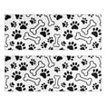 thumbnail image 1 of Kitchen Rugs Sets Of 2,Pet Paw Print and Bone Anti Fatigue Kitchen Mat Rugs Non Slip Washable,Decorative Kitchen Floor Mats for Kitchen,Sink,Laundry,17"X47", 1 of 5