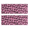 thumbnail image 1 of Kitchen Rugs Sets Of 2,Pink and Black Of Leopard Print Anti Fatigue Kitchen Mat Rugs Non Slip Washable,Decorative Kitchen Floor Mats for Kitchen,Sink,Laundry,17"X47", 1 of 5