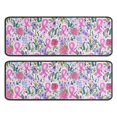 thumbnail image 1 of Kitchen Rugs Sets Of 2,Pink Breast Cancer Anti Fatigue Kitchen Mat Rugs Non Slip Washable,Decorative Kitchen Floor Mats for Kitchen,Sink,Laundry,17"x47"+17"x47", 1 of 5