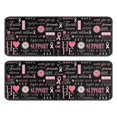 thumbnail image 1 of Kitchen Rugs Sets Of 2,Pink Breast Cancer Awareness Pattern Anti Fatigue Kitchen Mat Rugs Non Slip Washable,Decorative Kitchen Floor Mats for Kitchen,Sink,Laundry,17"x47"+17"x47", 1 of 5