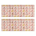 thumbnail image 1 of Kitchen Rugs Sets Of 2,Pink Checkered Cow Pattern Anti Fatigue Kitchen Mat Rugs Non Slip Washable,Decorative Kitchen Floor Mats for Kitchen,Sink,Laundry,17"X47", 1 of 5