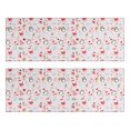 thumbnail image 1 of Kitchen Rugs Sets Of 2,Pink Christmas Santa and Penguin Pattern Anti Fatigue Kitchen Mat Rugs Non Slip Washable,Decorative Kitchen Floor Mats for Kitchen,Sink,Laundry,17"X47", 1 of 5