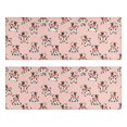 thumbnail image 1 of Kitchen Rugs Sets Of 2,Pink Cow Bell Pattern Anti Fatigue Kitchen Mat Rugs Non Slip Washable,Decorative Kitchen Floor Mats for Kitchen,Sink,Laundry,17"X47", 1 of 5
