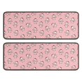 thumbnail image 1 of Kitchen Rugs Sets Of 2,Pink Cow Heart Pattern Anti Fatigue Kitchen Mat Rugs Non Slip Washable,Decorative Kitchen Floor Mats for Kitchen,Sink,Laundry,17"x47"+17"x47", 1 of 5