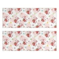 thumbnail image 1 of Kitchen Rugs Sets Of 2,Pink Cow Strawberry Flower Pattern Anti Fatigue Kitchen Mat Rugs Non Slip Washable,Decorative Kitchen Floor Mats for Kitchen,Sink,Laundry,17"X47", 1 of 5