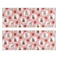 thumbnail image 1 of Kitchen Rugs Sets Of 2,Pink Cow Strawberry Oval Pattern Anti Fatigue Kitchen Mat Rugs Non Slip Washable,Decorative Kitchen Floor Mats for Kitchen,Sink,Laundry,17"X47", 1 of 5
