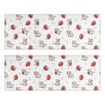 thumbnail image 1 of Kitchen Rugs Sets Of 2,Pink Cow Strawberry Pattern Anti Fatigue Kitchen Mat Rugs Non Slip Washable,Decorative Kitchen Floor Mats for Kitchen,Sink,Laundry,17"X47", 1 of 5