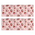 thumbnail image 1 of Kitchen Rugs Sets Of 2,Pink Cow Strawberry Pattern Anti Fatigue Kitchen Mat Rugs Non Slip Washable,Decorative Kitchen Floor Mats for Kitchen,Sink,Laundry,17"X47", 1 of 5