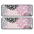 thumbnail image 1 of Kitchen Rugs Sets Of 2,Pink Floral and Petal Pattern Anti Fatigue Kitchen Mat Rugs Non Slip Washable,Decorative Kitchen Floor Mats for Kitchen,Sink,Laundry,17"x47"+17"x47", 1 of 5
