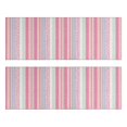 thumbnail image 1 of Kitchen Rugs Sets Of 2,Pink and Green Striped Pattern Anti Fatigue Kitchen Mat Rugs Non Slip Washable,Decorative Kitchen Floor Mats for Kitchen,Sink,Laundry,17"X47", 1 of 5