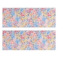 thumbnail image 1 of Kitchen Rugs Sets Of 2,Pink Pioneer Flower Pattern Anti Fatigue Kitchen Mat Rugs Non Slip Washable,Decorative Kitchen Floor Mats for Kitchen,Sink,Laundry,17"X47", 1 of 5