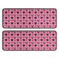 thumbnail image 1 of Kitchen Rugs Sets Of 2,Pink Pug Puppies Anti Fatigue Kitchen Mat Rugs Non Slip Washable,Decorative Kitchen Floor Mats for Kitchen,Sink,Laundry,17"x47"+17"x47", 1 of 5