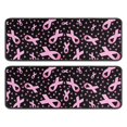 thumbnail image 1 of Kitchen Rugs Sets Of 2,Pink Ribbon Breast Anti Fatigue Kitchen Mat Rugs Non Slip Washable,Decorative Kitchen Floor Mats for Kitchen,Sink,Laundry,17"x47"+17"x47", 1 of 5