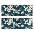 thumbnail image 1 of Kitchen Rugs Sets Of 2,Pioneer Flower Floral Print Pattern Anti Fatigue Kitchen Mat Rugs Non Slip Washable,Decorative Kitchen Floor Mats for Kitchen,Sink,Laundry,17"X47", 1 of 5