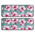 thumbnail image 1 of Kitchen Rugs Sets Of 2,Pioneer Flower Floral Print Pattern Anti Fatigue Kitchen Mat Rugs Non Slip Washable,Decorative Kitchen Floor Mats for Kitchen,Sink,Laundry,17"x47"+17"x47", 1 of 5