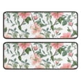 thumbnail image 1 of Kitchen Rugs Sets Of 2,Pioneer Flower Floral Print Pattern Anti Fatigue Kitchen Mat Rugs Non Slip Washable,Decorative Kitchen Floor Mats for Kitchen,Sink,Laundry,17"x47"+17"x47", 1 of 5