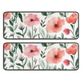 thumbnail image 1 of Kitchen Rugs Sets Of 2,Pioneer Flower Floral Print Pattern Anti Fatigue Kitchen Mat Rugs Non Slip Washable,Decorative Kitchen Floor Mats for Kitchen,Sink,Laundry,17"x47"+17"x47", 1 of 5