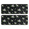 thumbnail image 1 of Kitchen Rugs Sets Of 2,Pioneer Flower Floral Print Pattern Anti Fatigue Kitchen Mat Rugs Non Slip Washable,Decorative Kitchen Floor Mats for Kitchen,Sink,Laundry,17"x47"+17"x47", 1 of 5