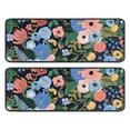 thumbnail image 1 of Kitchen Rugs Sets Of 2,Pioneer Flower Floral Print Pattern Anti Fatigue Kitchen Mat Rugs Non Slip Washable,Decorative Kitchen Floor Mats for Kitchen,Sink,Laundry,17"x47"+17"x47", 1 of 5