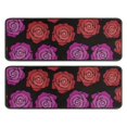 thumbnail image 1 of Kitchen Rugs Sets Of 2,Pioneer Flower Floral Print Pattern Anti Fatigue Kitchen Mat Rugs Non Slip Washable,Decorative Kitchen Floor Mats for Kitchen,Sink,Laundry,17"x47"+17"x47", 1 of 5