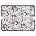 thumbnail image 1 of Kitchen Rugs Sets Of 2,Pioneer Flower Floral Print Pattern Anti Fatigue Kitchen Mat Rugs Non Slip Washable,Decorative Kitchen Floor Mats for Kitchen,Sink,Laundry,17"x47"+17"x47", 1 of 5