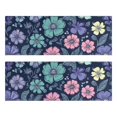 thumbnail image 1 of Kitchen Rugs Sets Of 2,Pioneer Flower Floral Print Pattern Anti Fatigue Kitchen Mat Rugs Non Slip Washable,Decorative Kitchen Floor Mats for Kitchen,Sink,Laundry,17"X47", 1 of 5