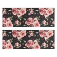 thumbnail image 1 of Kitchen Rugs Sets Of 2,Pioneer Flower Floral Print Pattern Anti Fatigue Kitchen Mat Rugs Non Slip Washable,Decorative Kitchen Floor Mats for Kitchen,Sink,Laundry,17"X47", 1 of 5