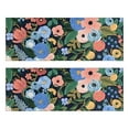 thumbnail image 1 of Kitchen Rugs Sets Of 2,Pioneer Flower Floral Print Pattern Anti Fatigue Kitchen Mat Rugs Non Slip Washable,Decorative Kitchen Floor Mats for Kitchen,Sink,Laundry,17"X47", 1 of 5