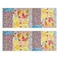 thumbnail image 1 of Kitchen Rugs Sets Of 2,Pioneer Flower Floral Print Pattern Anti Fatigue Kitchen Mat Rugs Non Slip Washable,Decorative Kitchen Floor Mats for Kitchen,Sink,Laundry,17"X47", 1 of 5