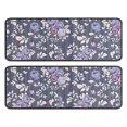 thumbnail image 1 of Kitchen Rugs Sets Of 2,Pioneer Flower Floral Print Pattern Anti Fatigue Kitchen Mat Rugs Non Slip Washable,Decorative Kitchen Floor Mats for Kitchen,Sink,Laundry,17"x47"+17"x47", 1 of 5