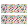 thumbnail image 1 of Kitchen Rugs Sets Of 2,Pioneer Flower Floral Print Pattern Anti Fatigue Kitchen Mat Rugs Non Slip Washable,Decorative Kitchen Floor Mats for Kitchen,Sink,Laundry,17"X47", 1 of 5