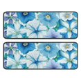 thumbnail image 1 of Kitchen Rugs Sets Of 2,Pioneer Flower Floral Print Pattern Anti Fatigue Kitchen Mat Rugs Non Slip Washable,Decorative Kitchen Floor Mats for Kitchen,Sink,Laundry,17"x47"+17"x47", 1 of 5