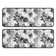 thumbnail image 1 of Kitchen Rugs Sets Of 2,Pioneer Flower Floral Print Pattern Anti Fatigue Kitchen Mat Rugs Non Slip Washable,Decorative Kitchen Floor Mats for Kitchen,Sink,Laundry,17"x47"+17"x47", 1 of 5
